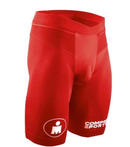 Short Compressport ironman TR3 Brutal rouge