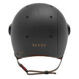 Casque vélo adulte REVOE KARM PREMIUM noir mat URBAIN/CITY