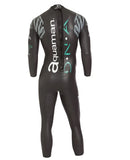 Combinaison triathlon Aquaman DNA verte noire
