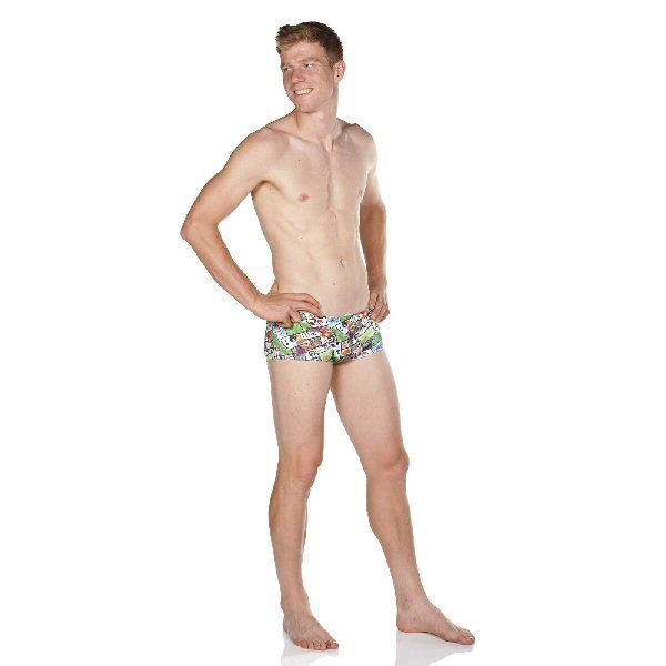 Maillot de bain homme taille basse Mosaic - MÖ Swimming