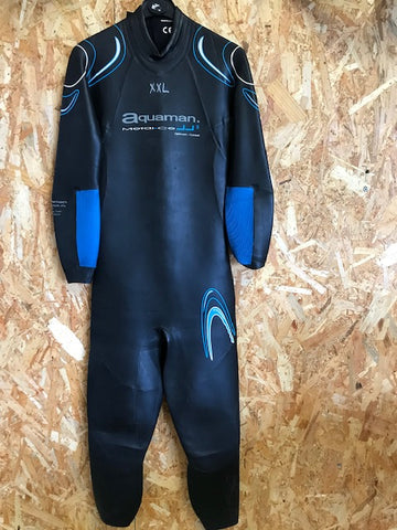 Combinaison Aquaman Metal Cell homme taille XXL 56
