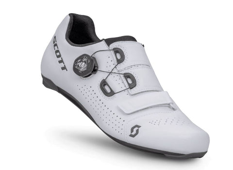 Chaussures Route Femme Scott Road Comp Boa Blanc/Bleu Chaussures Route Femme Scott Road Comp Boa Blanc/Bleu