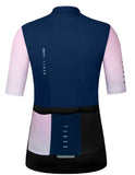 Maillot vélo à manches courtes femme marine La Boutique du Triathlon