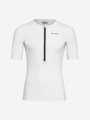 Tri top V2 homme avec manches blanc Orca