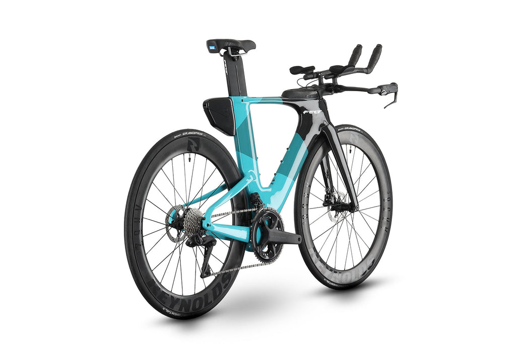 Vélo triathlon IAx Advanced Ultegra Di2 turquoise / La Boutique du ...