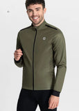 Veste cycliste homme kaki noir Rogelli